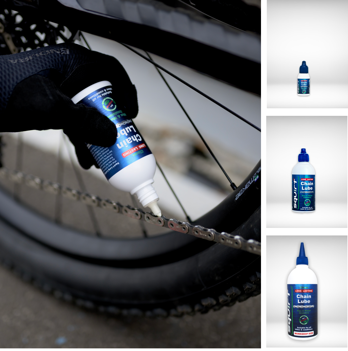 Squirt Long Lasting Chain Lube 120ML