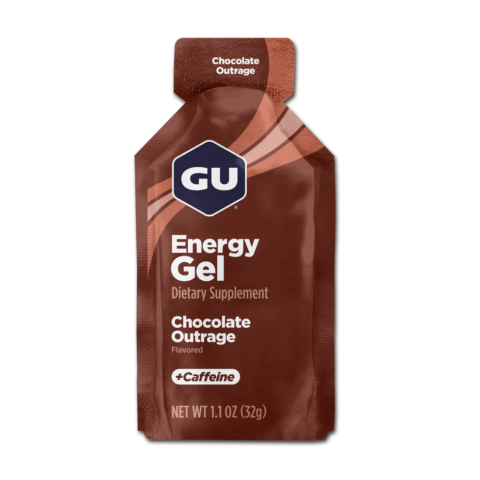 GU Original Energy Gel Chocolate Outrage - 1 Box/24Pcs