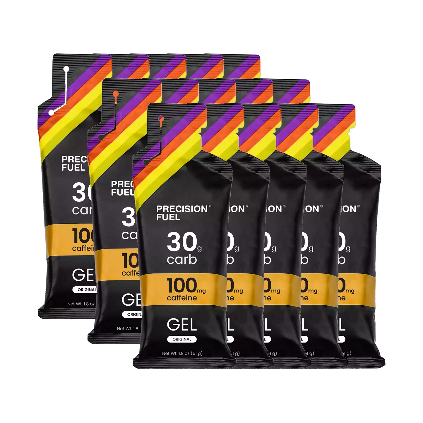 Precision Fuel 30 Caffeine Gel - 5pcs