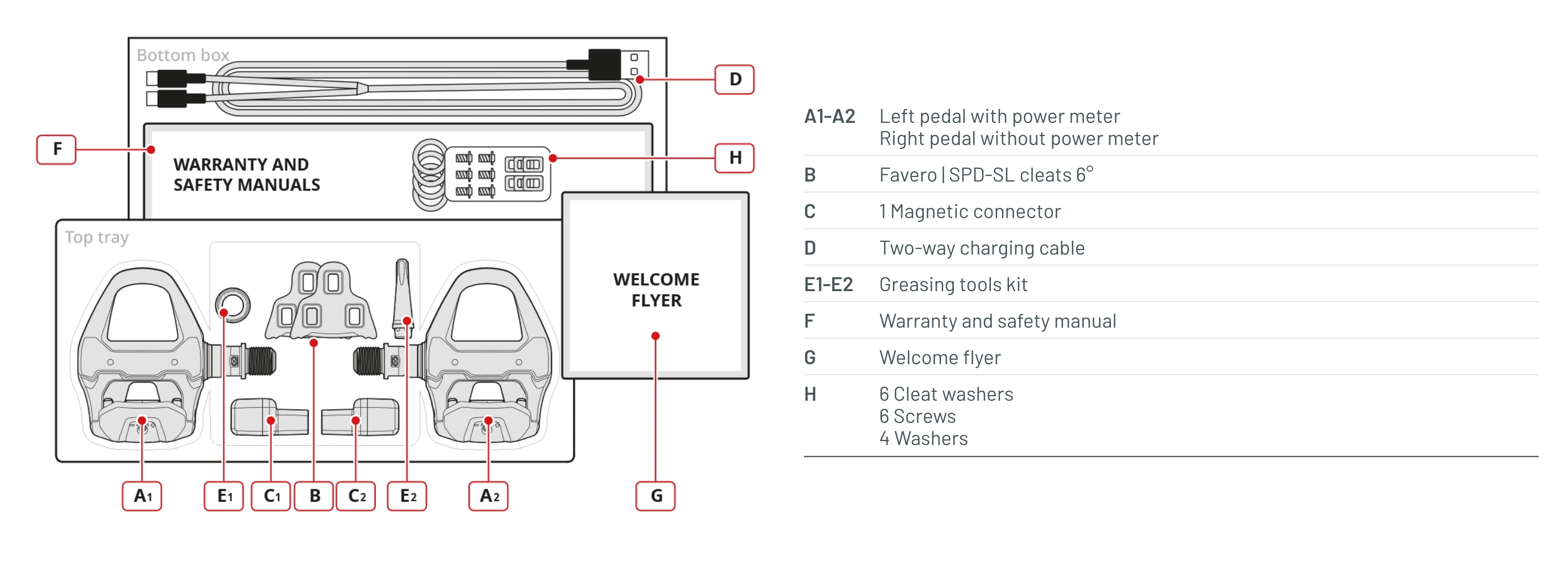 Favero Assioma PRO RS-1 Power Meter Pedal