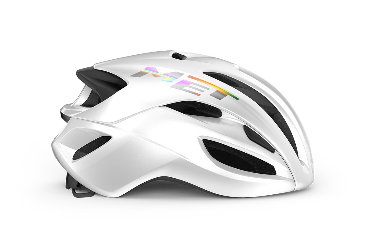 MET Rivale MIPS - White Holographic Glossy
