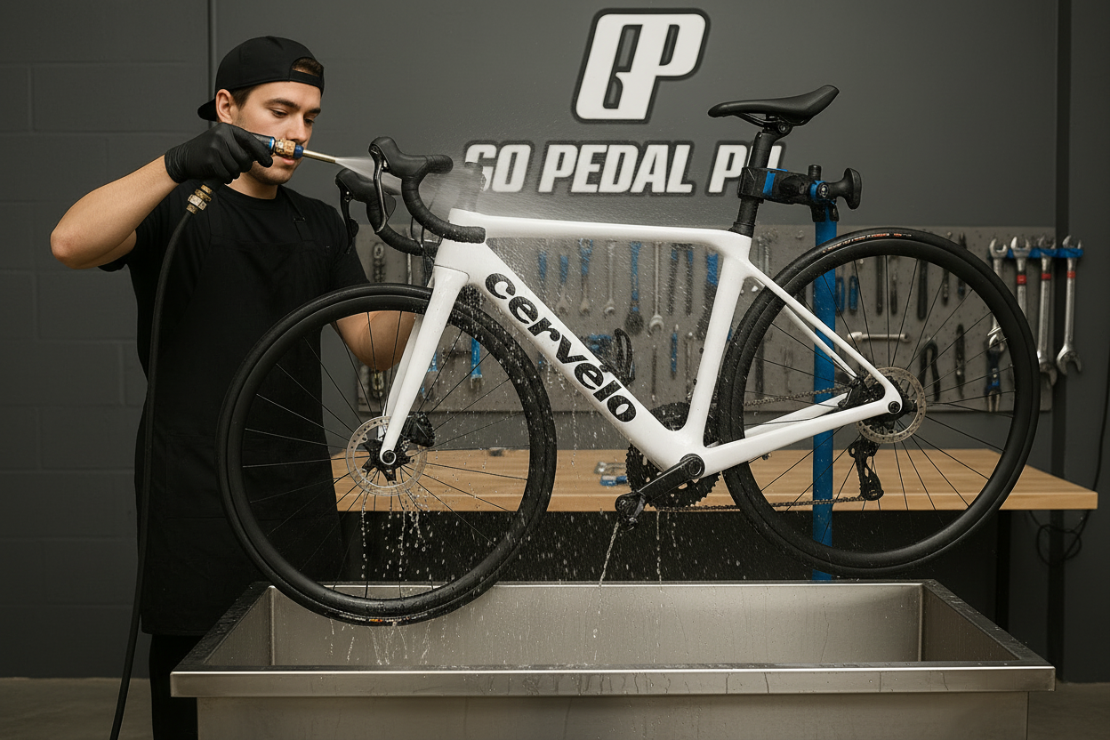 Premium Bike Wash with Tune Up
